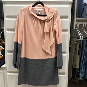 Milly Color Block Sweater Dress